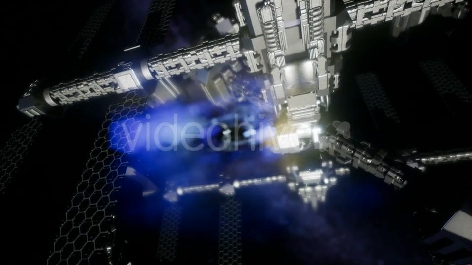 Spaceship Travelling Through the Universe - Download Videohive 21082520