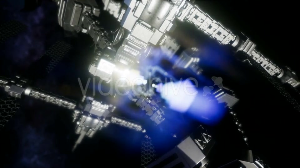 Spaceship Travelling Through the Universe - Download Videohive 21082520