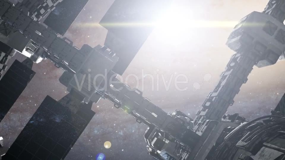 Spaceship Travelling Through the Universe - Download Videohive 21204794