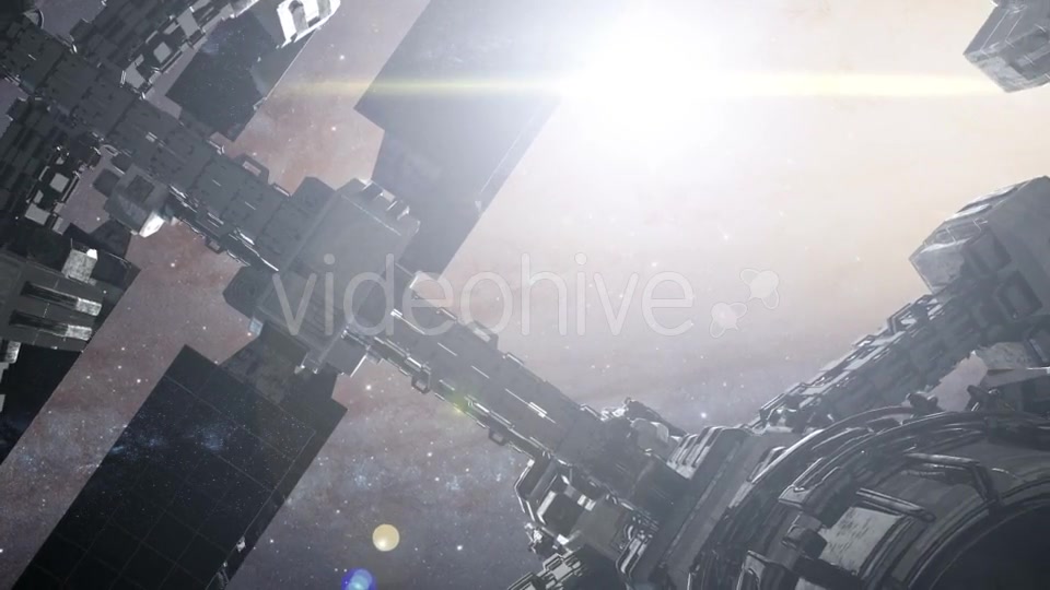 Spaceship Travelling Through the Universe - Download Videohive 21204794