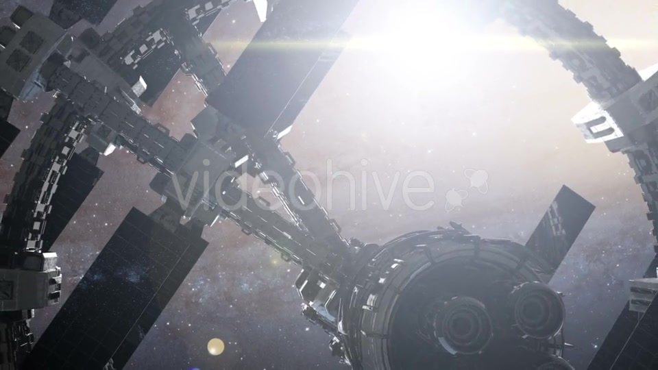 Spaceship Travelling Through the Universe - Download Videohive 21204794