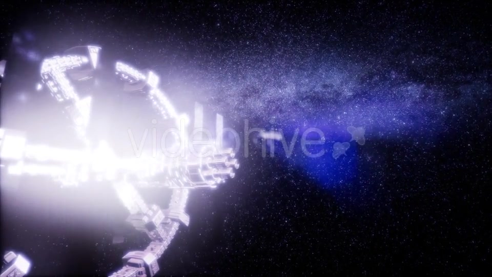 Spaceship Travelling Through the Universe - Download Videohive 21264109