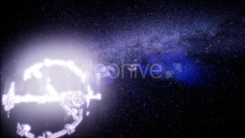 Spaceship Travelling Through the Universe - Download Videohive 21264109