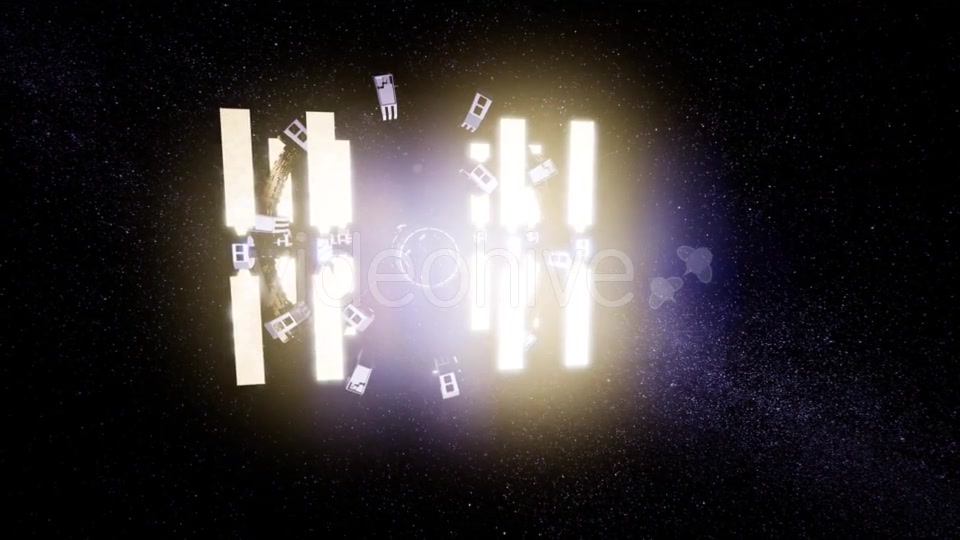 Spaceship Travelling Through the Universe - Download Videohive 21264116