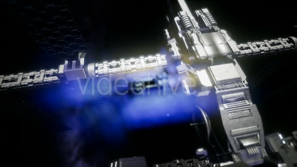 Spaceship Travelling Through the Universe - Download Videohive 21264306