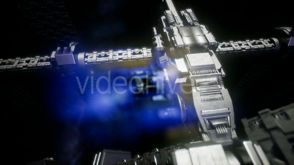 Spaceship Travelling Through the Universe - Download Videohive 21264306