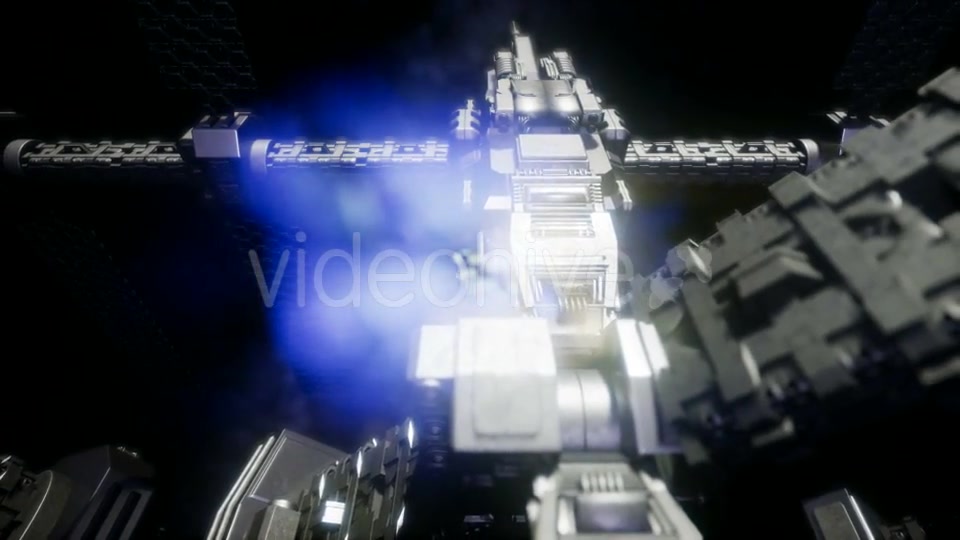 Spaceship Travelling Through the Universe - Download Videohive 21264306