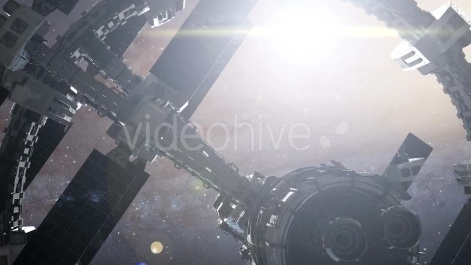 Spaceship Travelling Through the Universe - Download Videohive 21297370