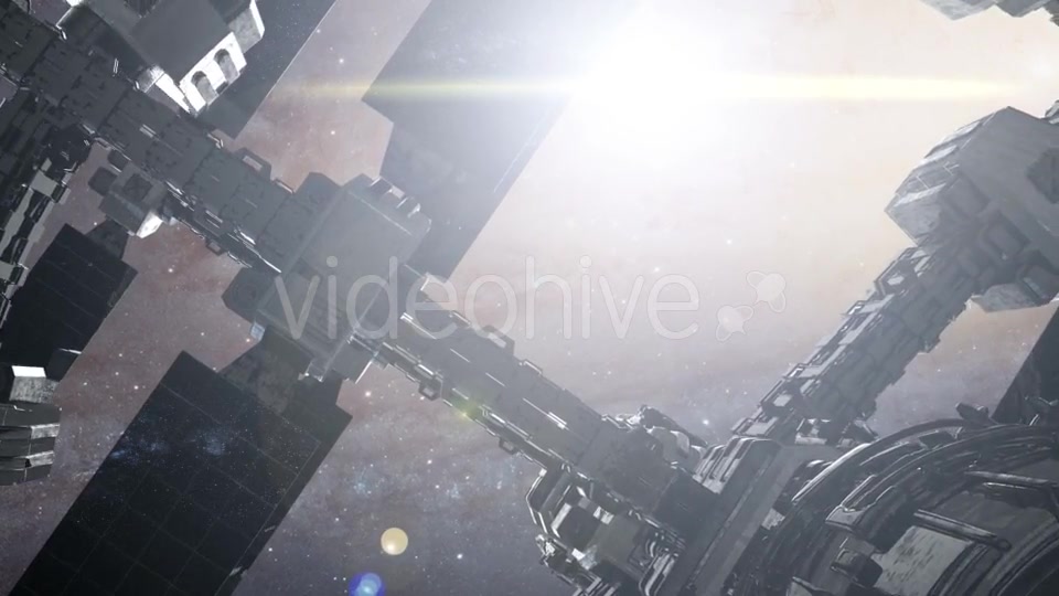 Spaceship Travelling Through the Universe - Download Videohive 21297370