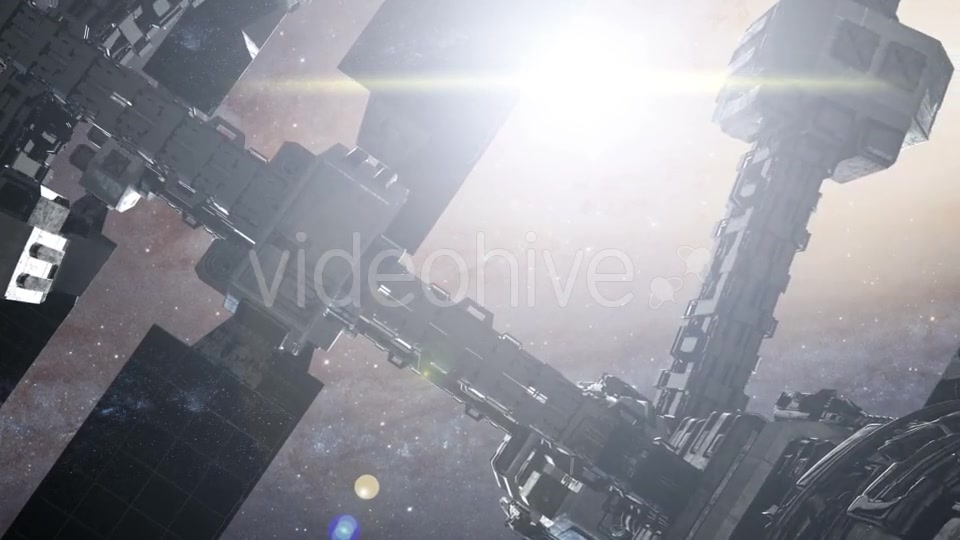 Spaceship Travelling Through the Universe - Download Videohive 21297370