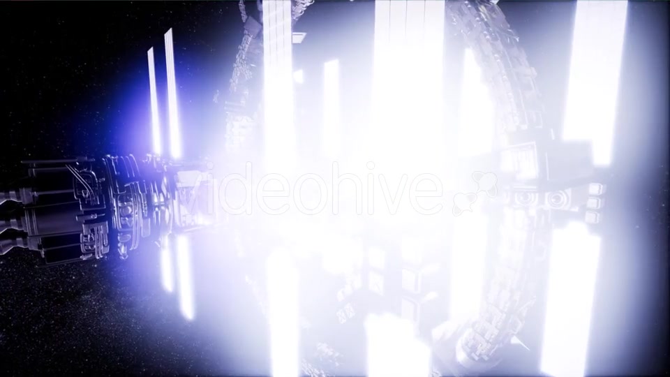 Spaceship Travelling Through the Universe - Download Videohive 21408300