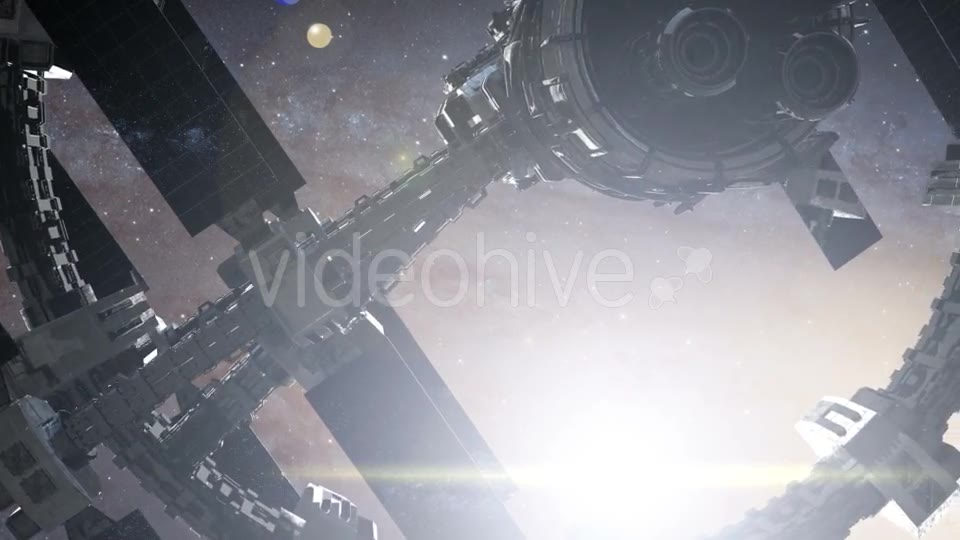 Spaceship Travelling Through the Universe - Download Videohive 21440954