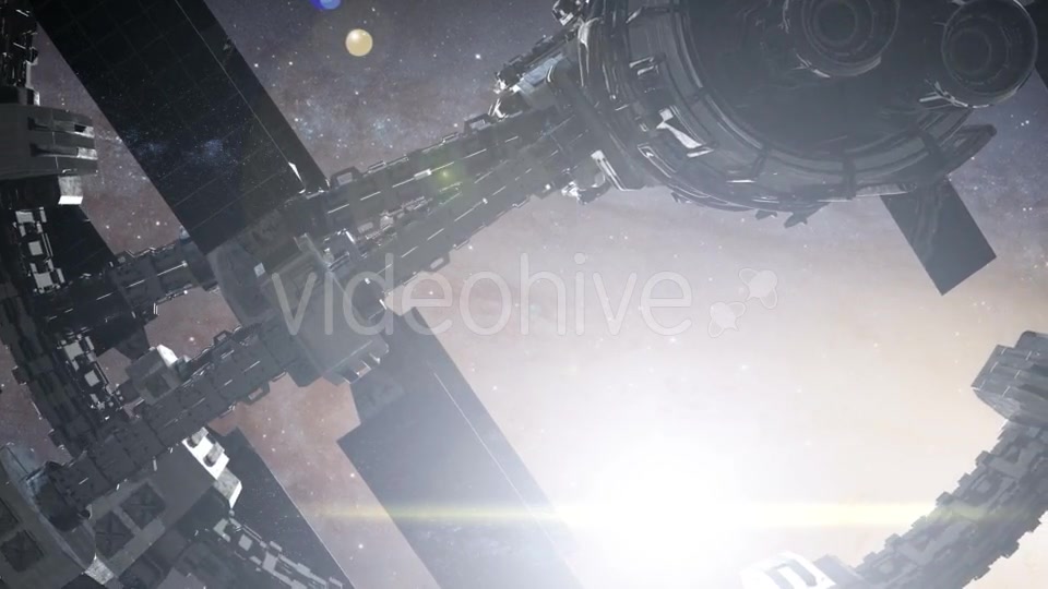 Spaceship Travelling Through the Universe - Download Videohive 21440954
