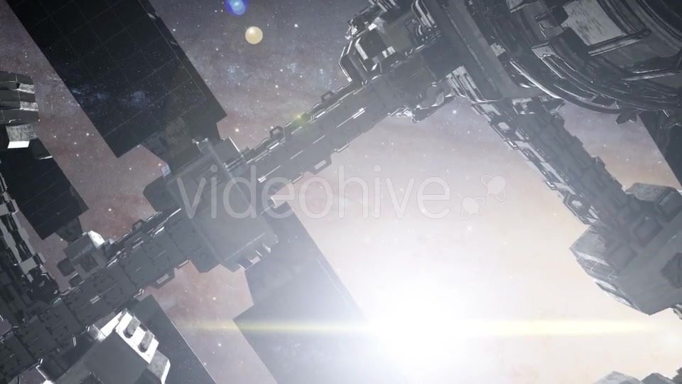 Spaceship Travelling Through the Universe - Download Videohive 21440954