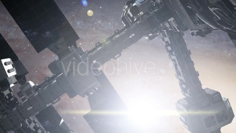 Spaceship Travelling Through the Universe - Download Videohive 21440954