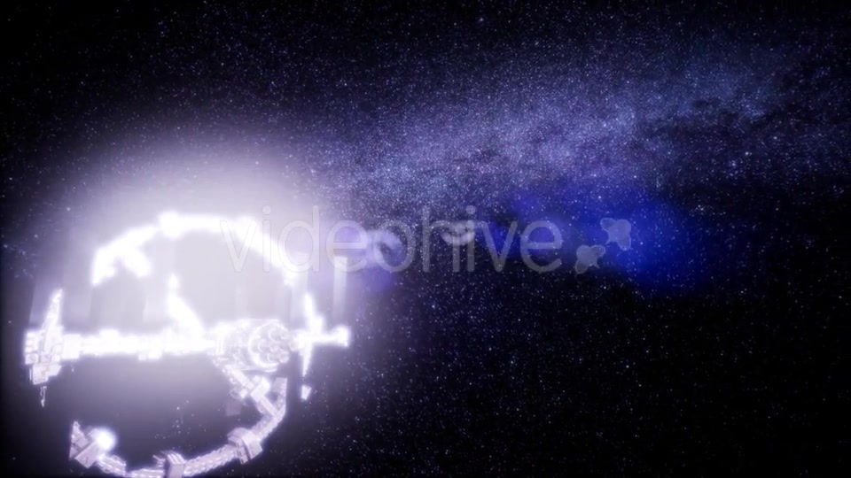 Spaceship Travelling Through the Universe - Download Videohive 21531641