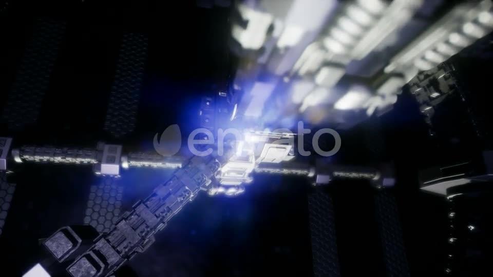 Spaceship Travelling Through the Universe - Download Videohive 21593504