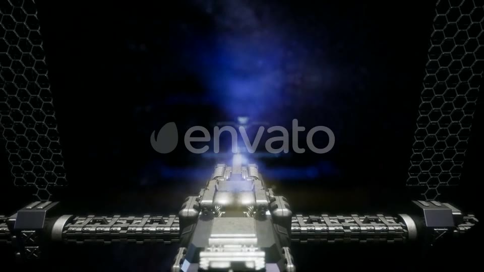 Spaceship Travelling Through the Universe - Download Videohive 21633937