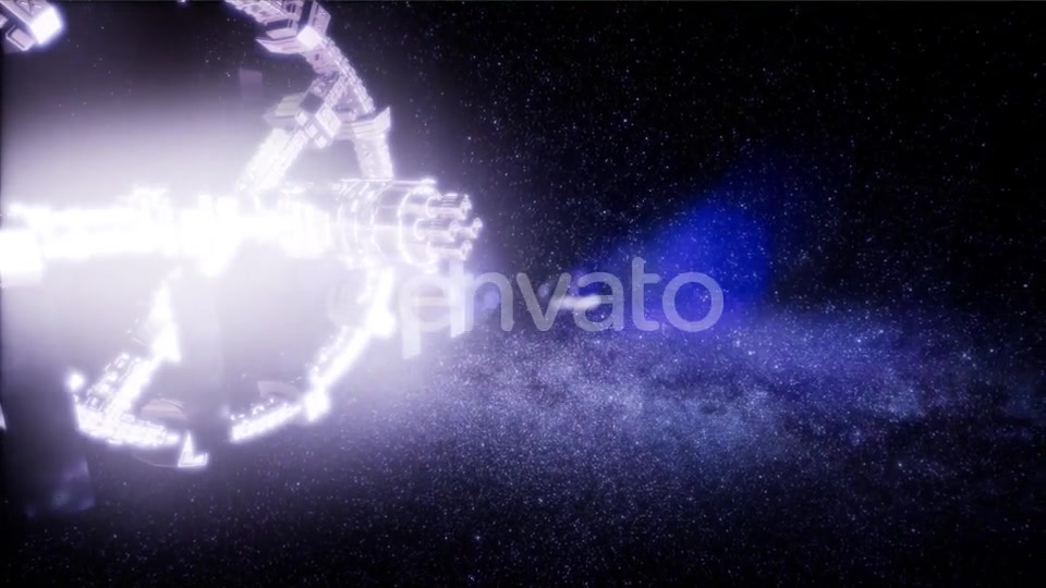 Spaceship Travelling Through the Universe - Download Videohive 21672931