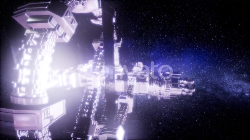 Spaceship Travelling Through the Universe - Download Videohive 21672931