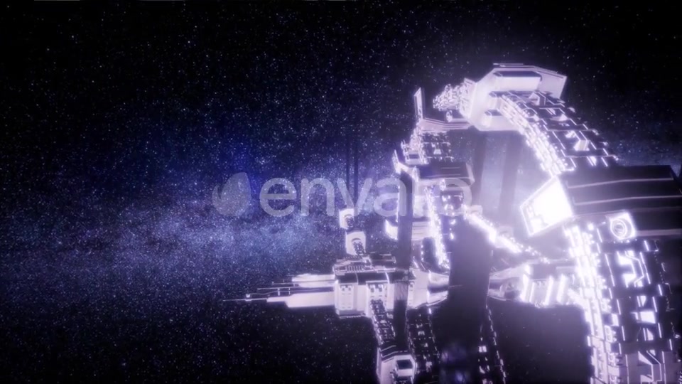 Spaceship Travelling Through the Universe - Download Videohive 21672931