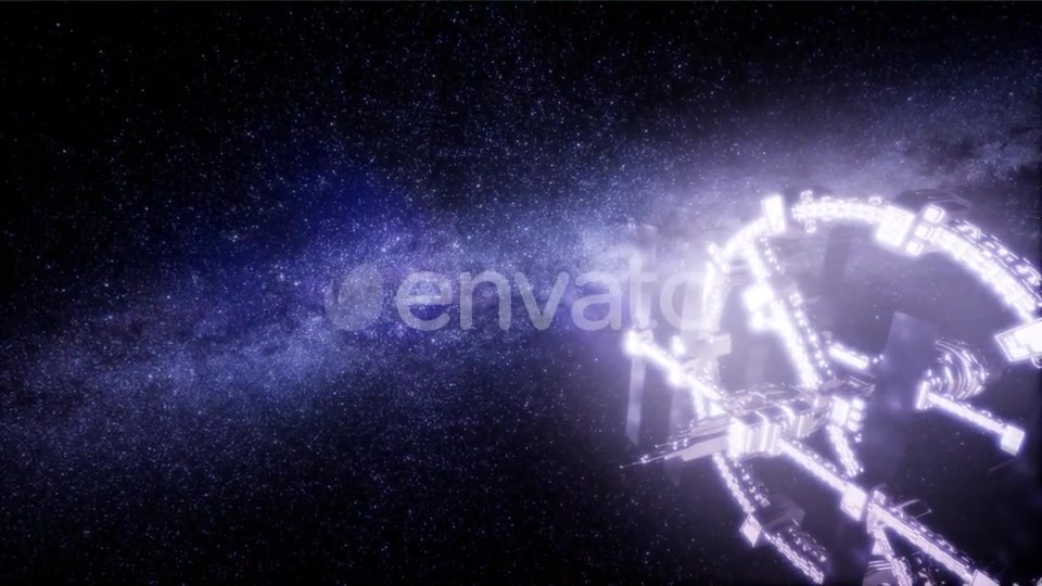 Spaceship Travelling Through the Universe - Download Videohive 21672931