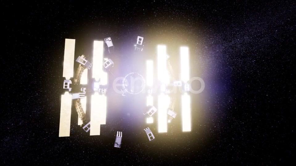 Spaceship Travelling Through the Universe - Download Videohive 21902051