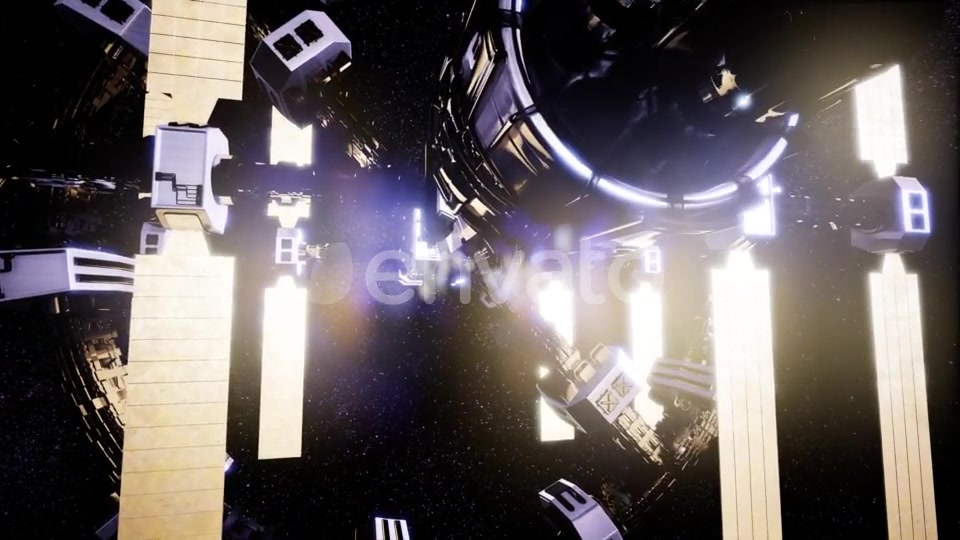 Spaceship Travelling Through the Universe - Download Videohive 21902051