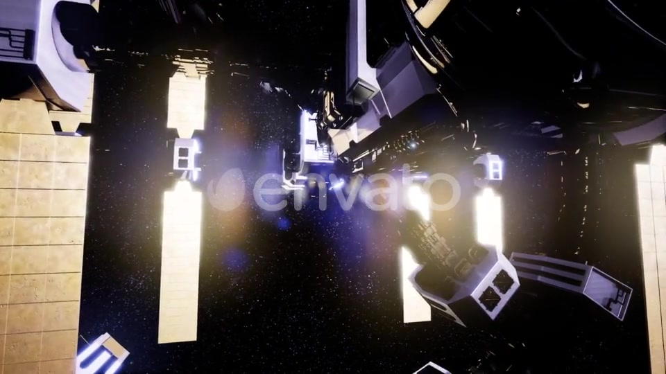 Spaceship Travelling Through the Universe - Download Videohive 21902051