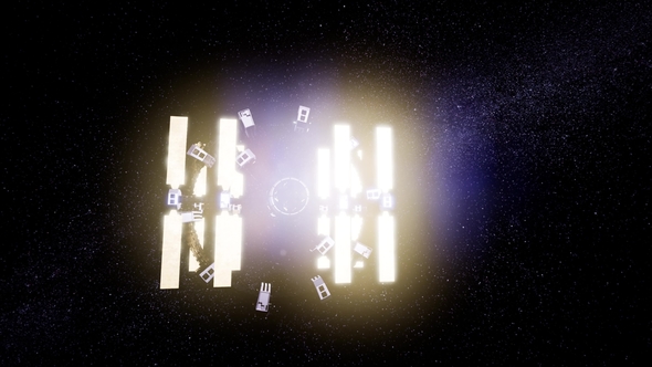 Spaceship Travelling Through the Universe - Download Videohive 21902051