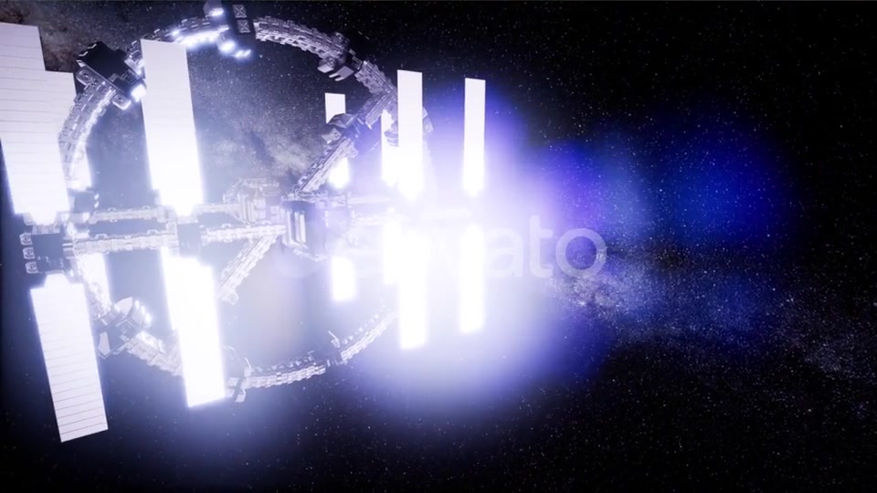 Spaceship Travelling Through the Universe - Download Videohive 21914974