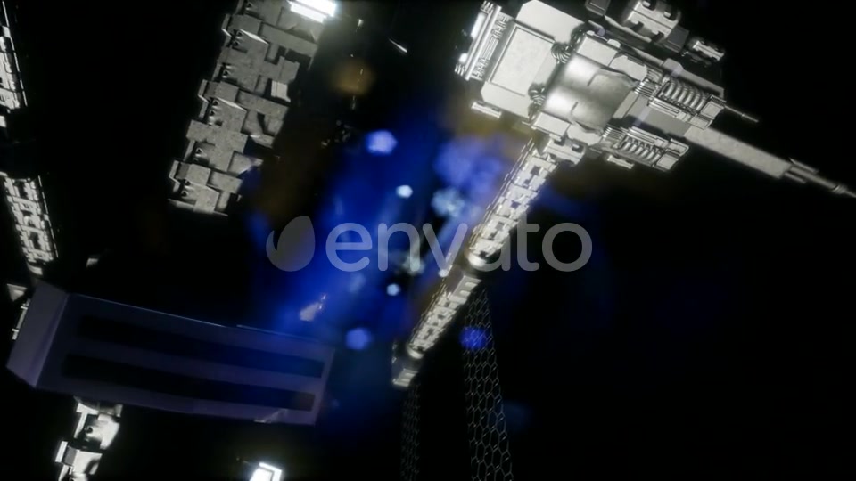 Spaceship Travelling Through the Universe - Download Videohive 22008268