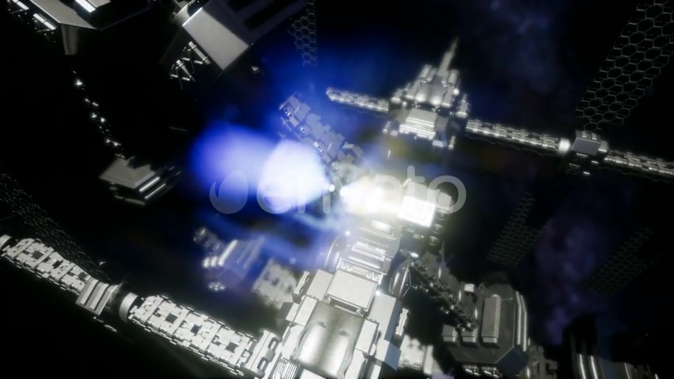 Spaceship Travelling Through the Universe - Download Videohive 22129618