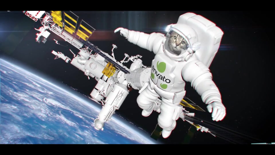 Spacewalk outside International Space Station 2 Videohive 18543274 After Effects Image 10