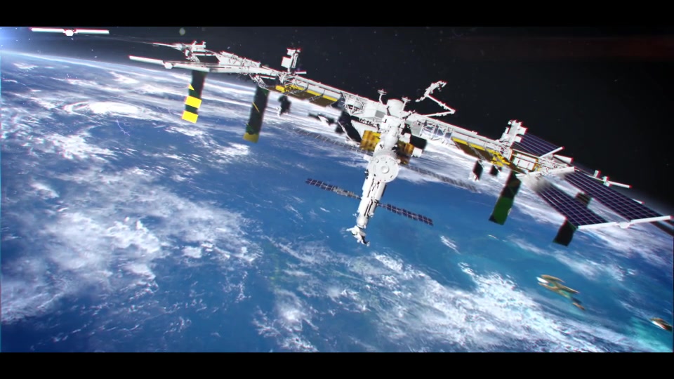 Spacewalk outside International Space Station 2 Videohive 18543274 After Effects Image 5