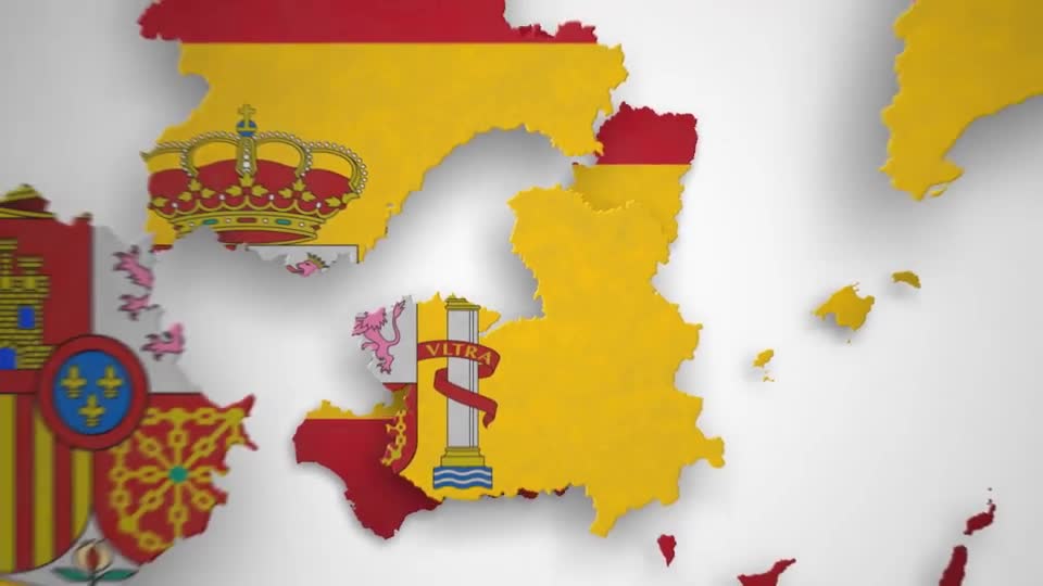 Spain Map Kit - Download Videohive 16014110