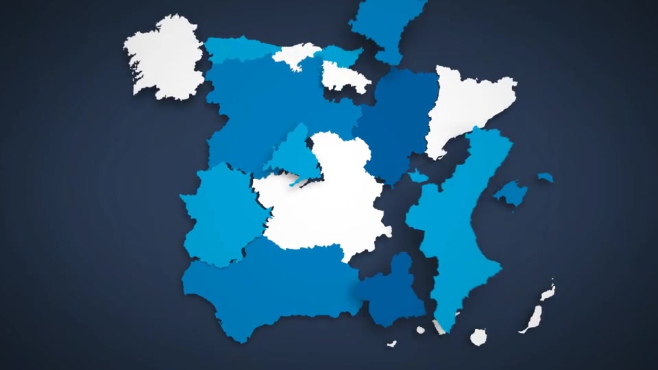 Spain Map Kit - Download Videohive 16014110