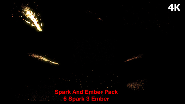 Spark And Ember Pack 4K 01 - Download Videohive 17806869