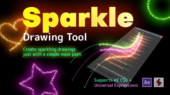Sparkle Drawing Tool - 34617761 Videohive Download