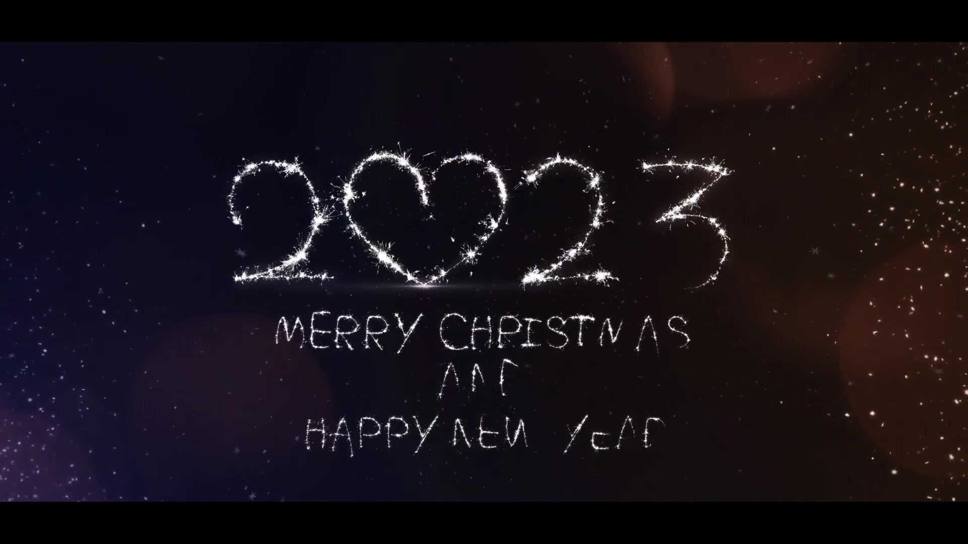 Sparkler Christmas Card 2023 | After Effects Videohive 40301987 After Effects Image 2