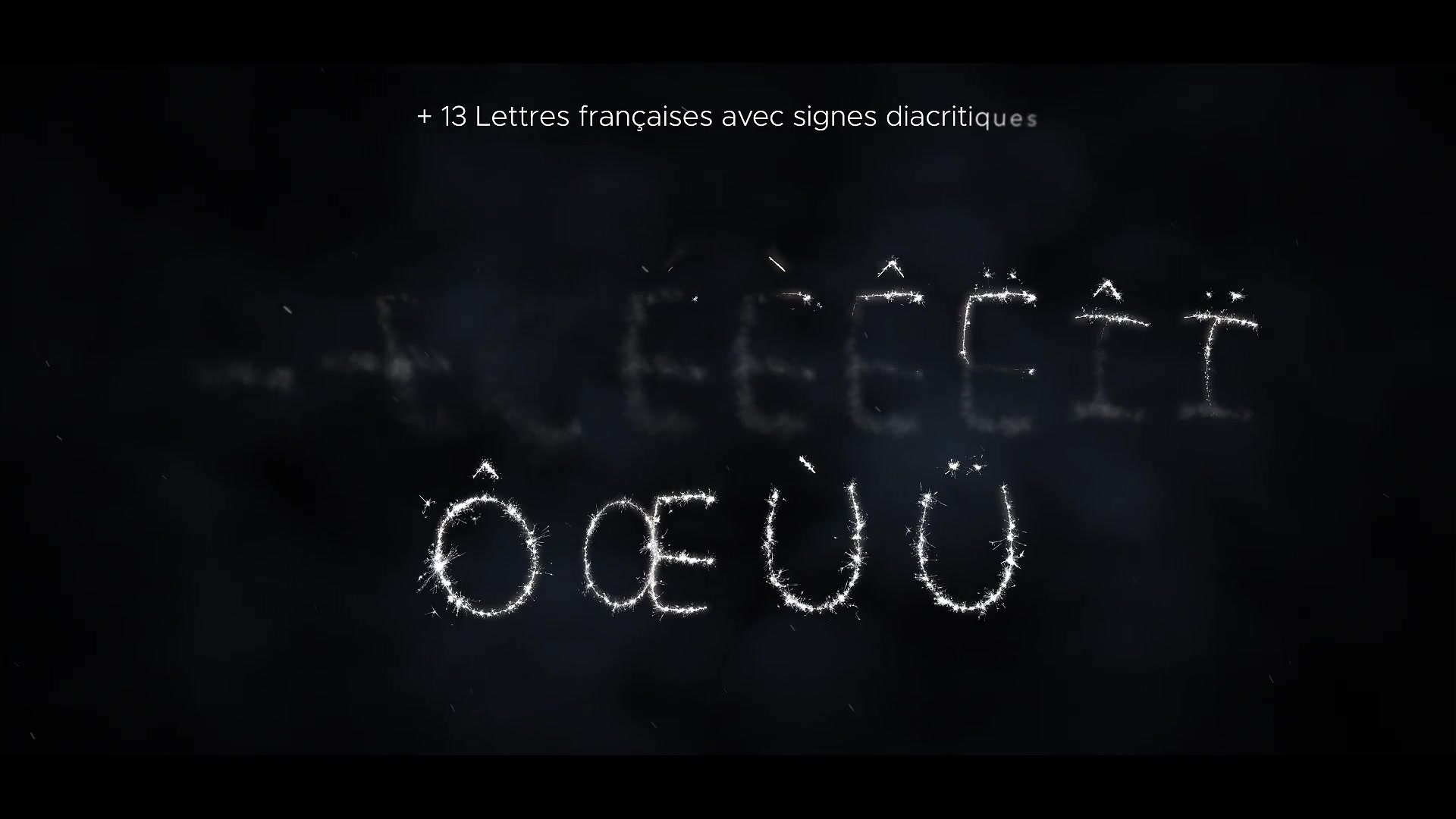 Sparkler Typeface II | After Effects Videohive 35054252 After Effects Image 9