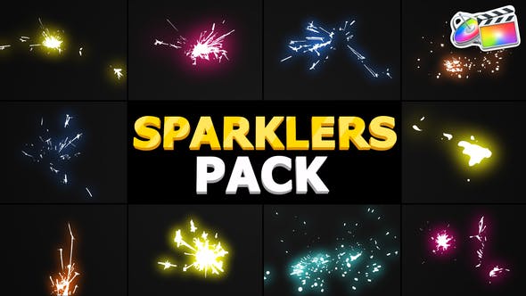 Sparklers Pack | FCPX - 29867415 Videohive Download
