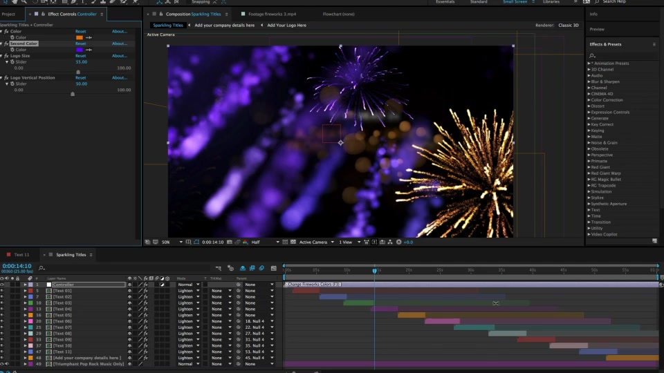 Sparkling Titles & Moments Videohive 29594756 After Effects Image 12