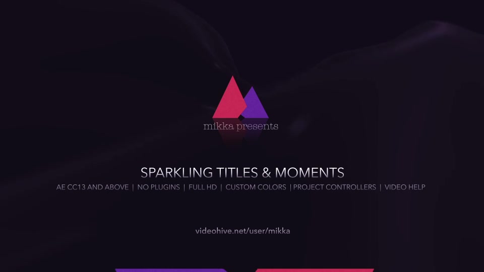 Sparkling Titles & Moments Videohive 29594756 After Effects Image 13