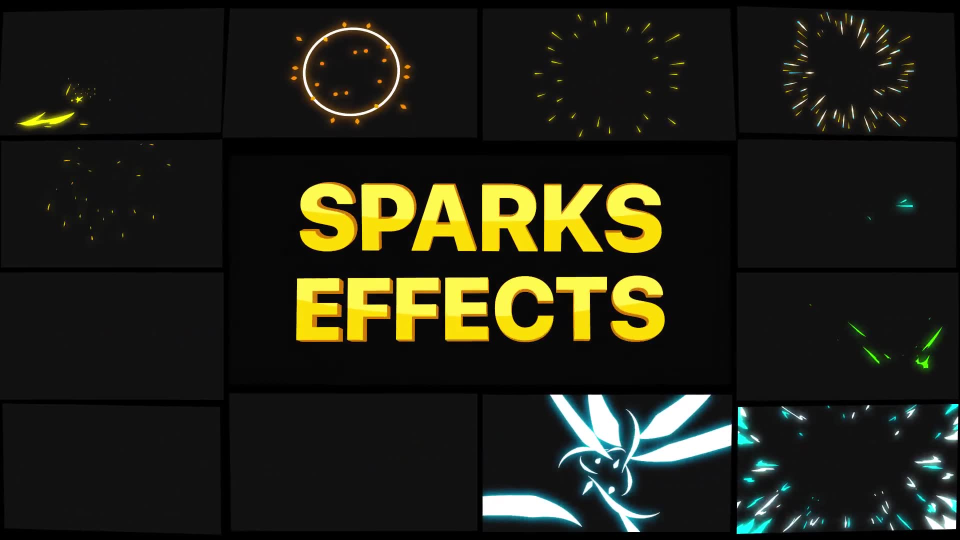 Sparks Effects | Premiere Pro MOGRT Videohive 27988027 Premiere Pro Image 2