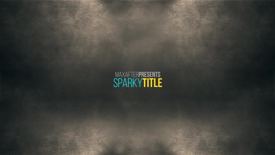 Sparky Title - Download Videohive 16252791
