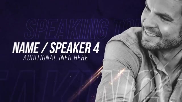 Speakers Intro - Download Videohive 20214300