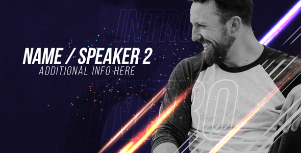 Speakers Intro - Download Videohive 20214300