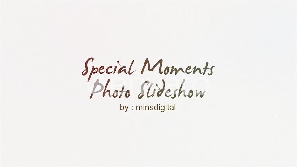 Special Moments Photo Slideshow Videohive 26257584 After Effects Image 1