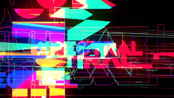 Spectral Glitch Title Opener - Download Videohive 31476231